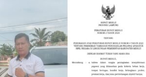 IWO-I Mesuji Minta Bupati Terpilih Segera Mengevaluasi Perbup Nomor 2 Tahun 2024 Dinilai Rugikan Rakyat Mesuji.