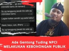 Ade Gentong Tuding NPCI Melakukan Pembohongan Publik
