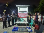 Ngopi Kamtibmas di Pos Satkamling, Polsek Sukatani ajak Warga Ciptakan Lingkungan yang Aman Dan Nyaman.