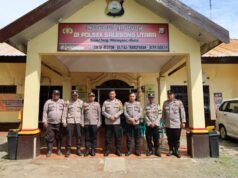 Kapolda Sulsel Kunjungi Dua Polsek di Wilayah Polres Takalar.