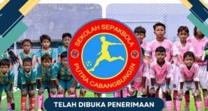 Sekolah Sepak Bola ( SSB ) Putra CabangBungin Buka Penerimaan Peserta Didik Baru Tahun Ajaran 2025/2026.