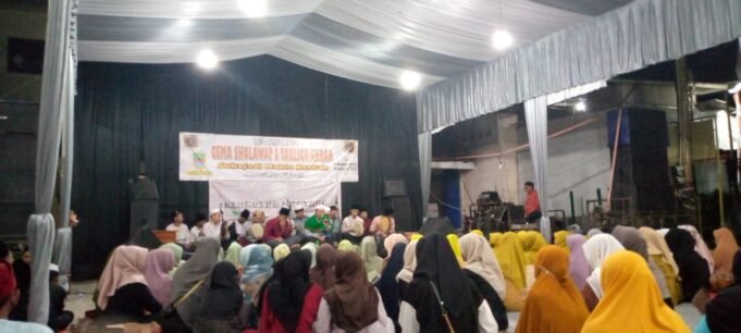 Sambut Tahun Baru 2025,Desa Sukajadi Adakan Tabligh Akbar dan Gema Sholawat.