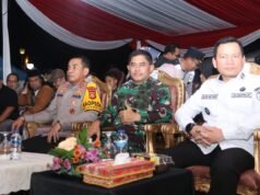 Kapolda Sumsel Bersama Forkopimda Pantau Perayaan Tahun Baru 2024.