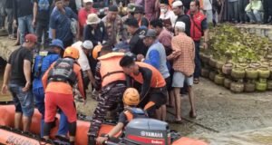 Jasad Korban Ditemukan, Binpotmar Lanal Palembang Tutup Operasi Pencarian.