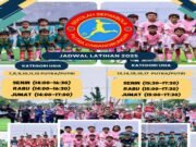 Menjelang Liga FJL,Sekolah Sepak Bola ( SSB ) Putra CabangBungin Mengadakan Latihan Fisik Dan Strategi Pemain.