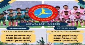 Menjelang Liga FJL,Sekolah Sepak Bola ( SSB ) Putra CabangBungin Mengadakan Latihan Fisik Dan Strategi Pemain.