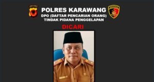 Porles Karawang Tetapkan Tersangka Daftar Pencarian Orang ( DPO ),Kades Enjun Penggelapan Lahan.