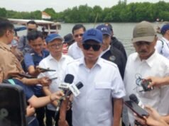 Menteri Nusron Tinjau Lokasi Terindikasi Manipulasi Data Kawasan Pagar Laut Bekasi dan Akan Tindak Tegas Pelaku.