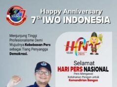 Di Hari Jadi IWO Indonesia Ke 7, Ketua IWO Indonesia DPD Karawang Sampaikan Pesan Penting.