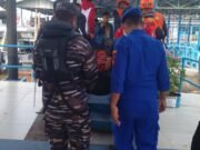 Hilang 3 hari Disungai Musi, Akhirnya Binpotmar 1 Ilir Lanal Palembang Evakuasi Mayat Tenggelam.