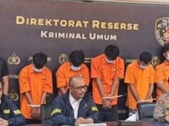 Polda Metro jaya Berhasil Menangkap,5 Pelaku Perampokan dan Pembunuhan Nenek Dicabangbungin Bekasi
