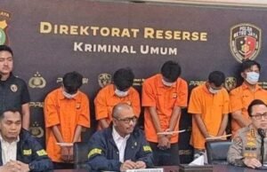 Polda Metro jaya Berhasil Menangkap,5 Pelaku Perampokan dan Pembunuhan Nenek Dicabangbungin Bekasi