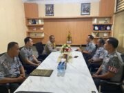 Kepala Lembaga Pemasyarakatan ( Lapas ) Kelas IIB, Mengunjungi Kapolres Bungo.