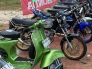 Ratusan Motor Modifikasi Ramaikan Kontes SMK 2 Merangin.