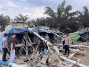 Polres Bungo Gerebek Penambangan Emas Tanpa Izin,Dirimbo Tengah Kabupaten Bungo.