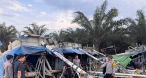 Polres Bungo Gerebek Penambangan Emas Tanpa Izin,Dirimbo Tengah Kabupaten Bungo.
