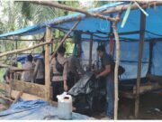 Tambang Emas Ilegal, Digrebek Polres Bungo.