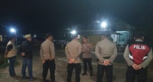 Polres Tulang Bawang Barat, Amankan Giat Pengajian Ditiyuh Mulya Kencana.