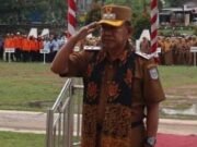 Wabup Merangin H.A Khafid Pimpin Apel Perdana.