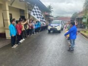 Polres Sarolangun Bersama Mahasiswa, Aliansi BEM dan OKP Gelar Bakti Sosial Menyambut Bulan Suci Ramadhan 1446 H.