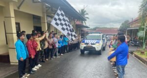 Polres Sarolangun Bersama Mahasiswa, Aliansi BEM dan OKP Gelar Bakti Sosial Menyambut Bulan Suci Ramadhan 1446 H.