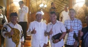 Pj Sekda Bekasi Hadiri Silaturahmi dengan Gubernur Terpilih Jawa Barat.