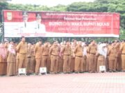 Bupati dan Wakil Bupati Bekasi Pimpin Apel Perdana dan Tinjau Pelayanan Publik.