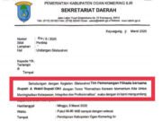 IWO Indonesia Kritisi Undangan Silaturahmi Sekda OKI Diduga Bernuansa Politik.