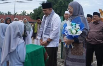 Bupati dan Istri Safari Ramadhan 1446 H ke Desa Sungai Udang