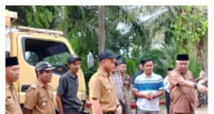 Kapala Desa Sungai Rotan Roni Paslah, Terimakasik Dengan Wakil Bupati Sarolangun Beri warga Bantuan Musibah Banjir