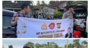 Berbagi itu Indah, Sat Intelkam dan Bag SDM Polres Sarolangun Bersama Eks Geng Motor Bagikan Takjil Bulan Ramadhan 1446 H Kemasyarakat.