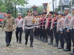 Polres Pringsewu Gelar Apel Operasi Ketupat 2025, Pastikan Keamanan Mudik Lebaran
