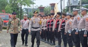 Polres Pringsewu Gelar Apel Operasi Ketupat 2025, Pastikan Keamanan Mudik Lebaran