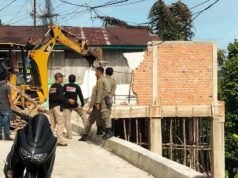 Wabup H.A Khafid Tertibkan Bangunan Tanpa IMB di Area Terlarang