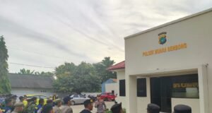Bersama Forkopimcam, Polsek Muara Gembong gelar Apel Pengamanan Malam Takbir Idul Fitri