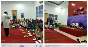 PSSI Kabupaten Bekasi Santuni Anak Yatim dan Buka Puasa Bersama