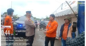 Kapolres Metro Bekasi Mengunjungi Posko Mudik Lebaran Jurpala Kosmi