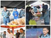 Lanal Palembang Berpartisipasi Aktif dalam Bazar Ramadan 1446H TNI Tahun 2025