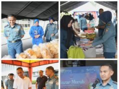 Lanal Palembang Berpartisipasi Aktif dalam Bazar Ramadan 1446H TNI Tahun 2025
