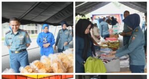 Lanal Palembang Berpartisipasi Aktif dalam Bazar Ramadan 1446H TNI Tahun 2025