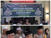 Polres Bungo Gelar Buka Puasa Bersama Forkopimda, Ormas, LSM, Jurnalis dan Paslon Bupati Bungo