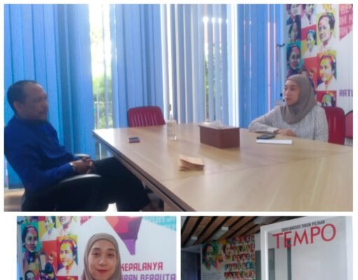 DPP IWO Indonesia Silaturahmi dan Beri Dukungan Jurnalis Tempo atas Teror Kepala Babi