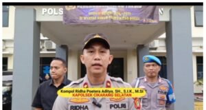 Kapolsek Cikarang Selatan Pimpin Apel Pengamanan Malam Takbiran Idul Fitri 1446 H
