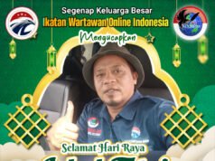 Pimpinan Redaksi Media Lorongnews Mengucapkan Selamat Hari Raya Idul Fitri 1446 H Tahun 2025