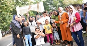 Halal Bihalal, Om Zein Ajak Pejabat dan Masyarakat Purwakarta Ngosrek Jalur Perbatasan