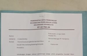 Warga Minta Gerbang Belakang Komperta Prabumulih Dibuka, LSM MRLB Desak PT PHRZ 4