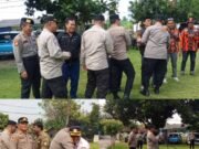 Pisah Sambut Kapolsek Pebayuran Diwarnai Isak Tangis