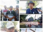 Dinas Lingkungan Hidup Kabupaten Bersama Muspika Sukatani, Bersihkan Tumpukan Sampah Pintu Air BSA 1 Kali Capang Sukatani