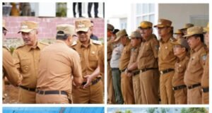 Bupati Monadi Pimpin Apel Perdana Pasca Libur Lebaran, Menekankan ASN Semangat Dalam Pelayanan Publik Ditingkatkan