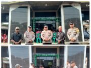 Polres Lampung Timur Terjunkan Ratusan Personel untuk Amankan Ibadah Jum’at Agung